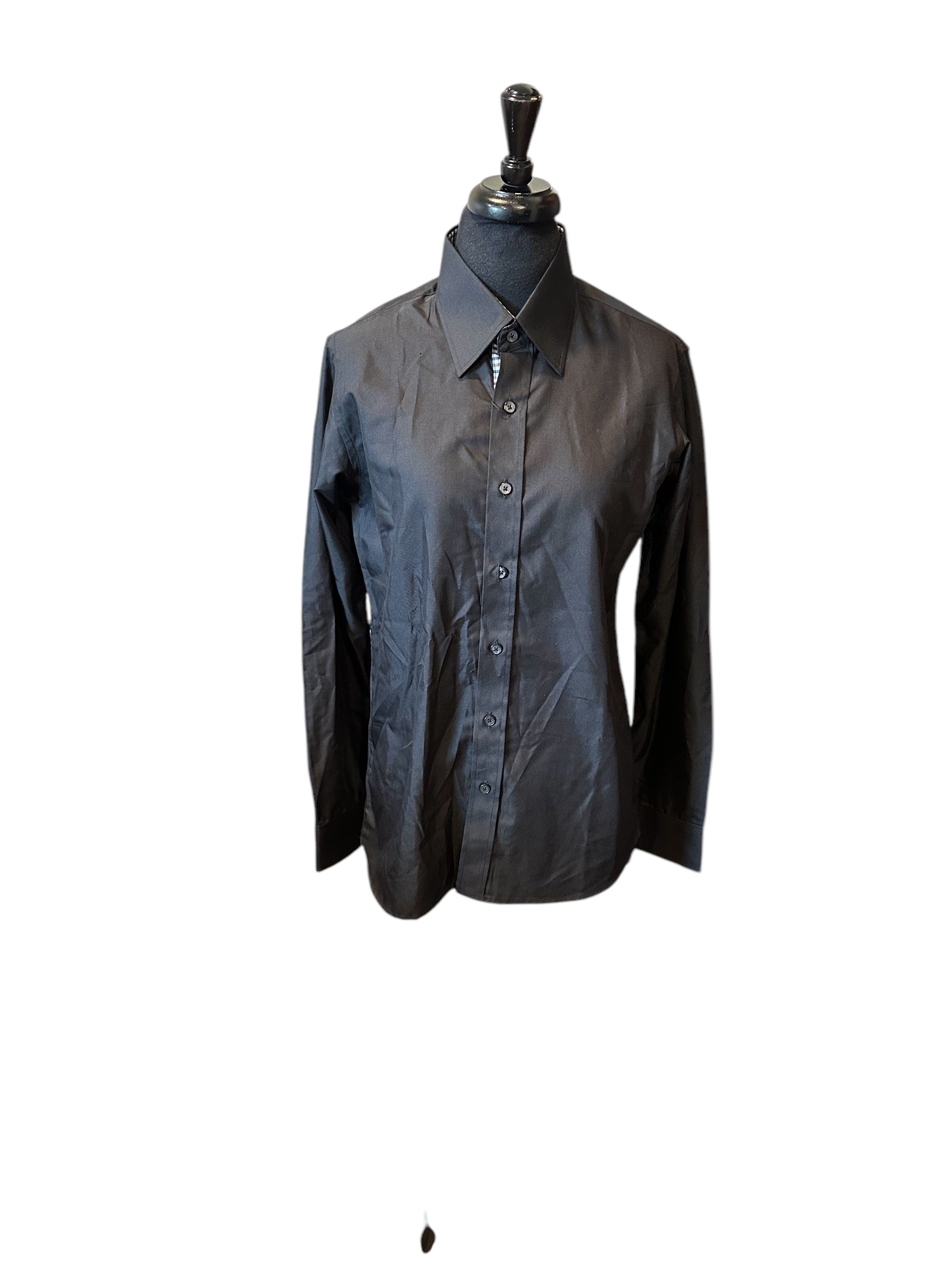 Men’s Western Button Up Jet Black