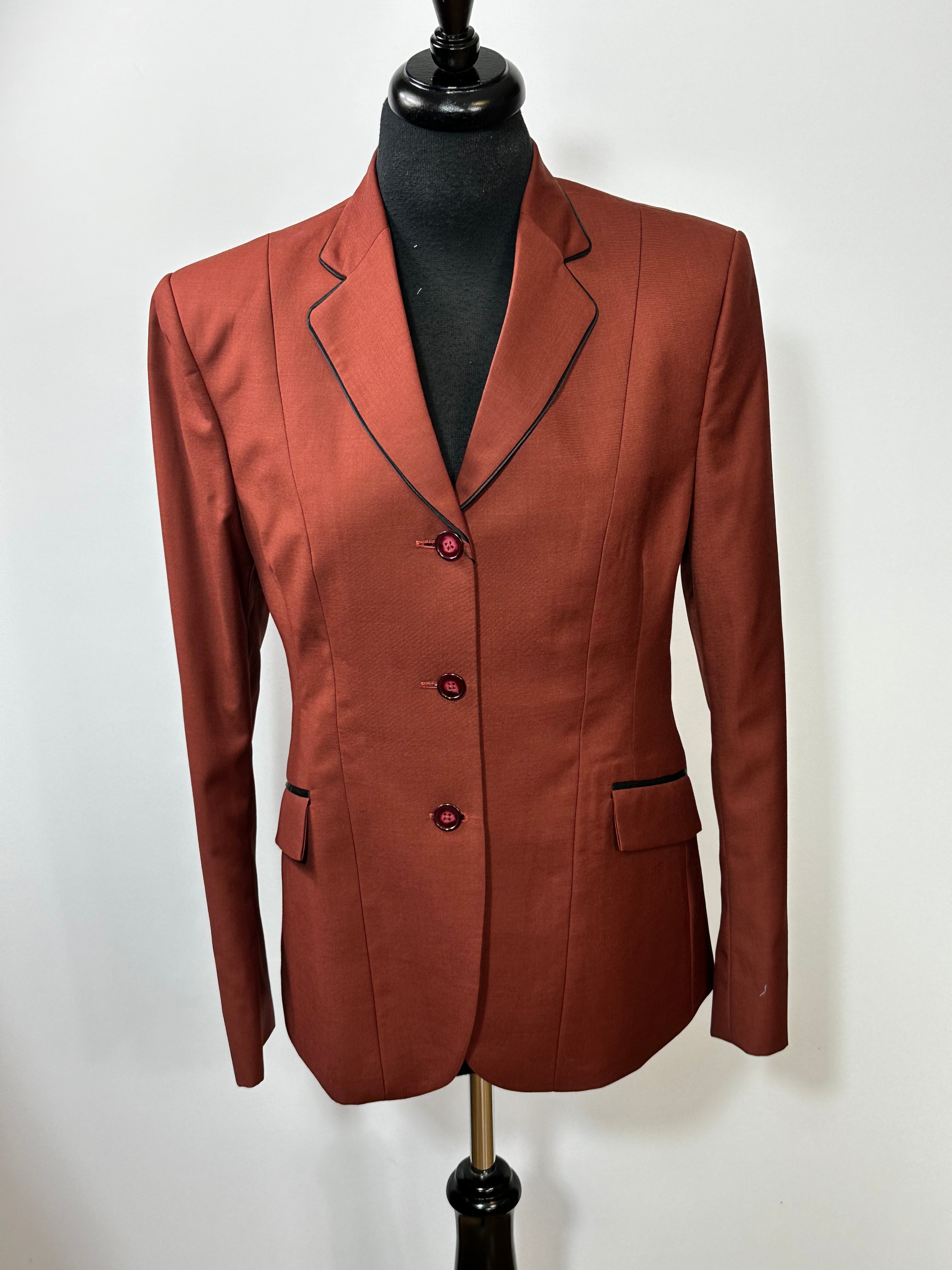 English Show Coat Rust Fabric Code 27317-110
